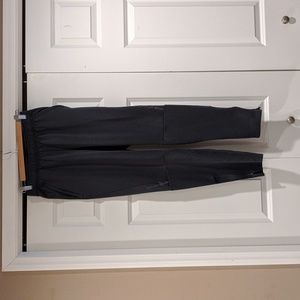 Young men's Layer 8 athletic pants charcoal gray medium